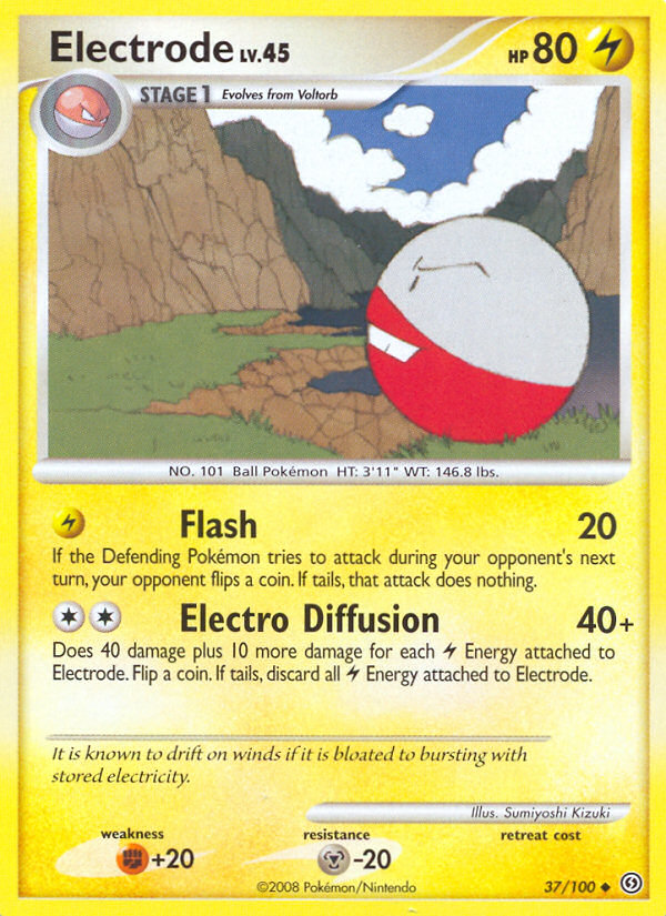 Electrode (37/100) [Diamond & Pearl: Stormfront] | I Want That Stuff Brandon