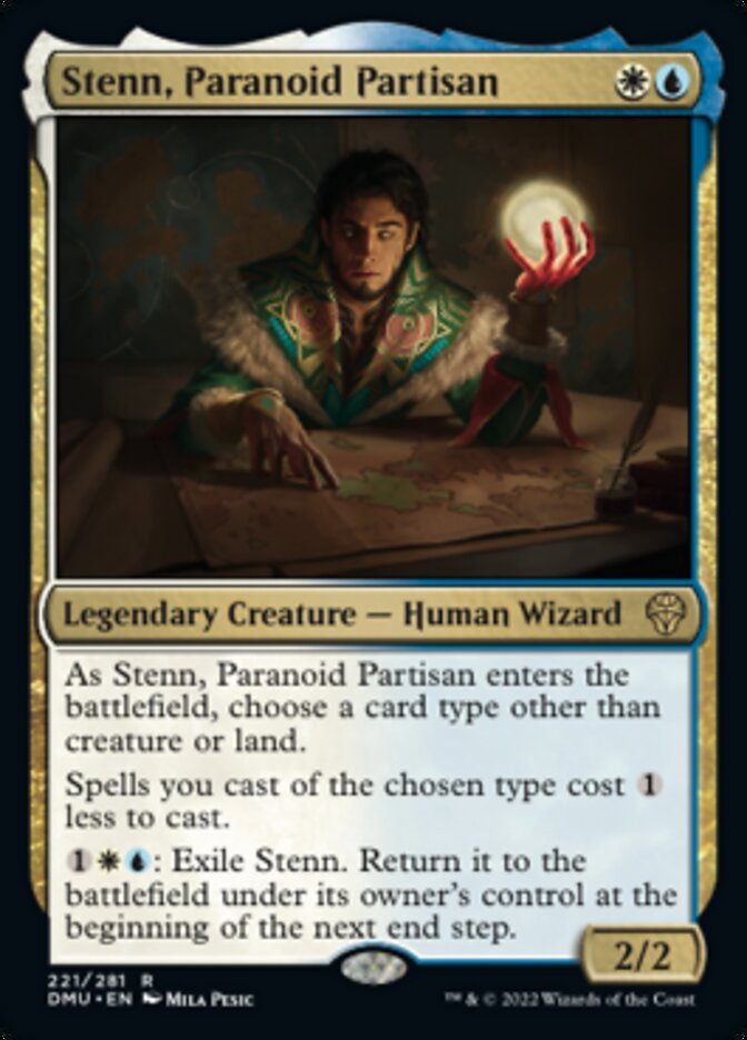 Stenn, Paranoid Partisan [Dominaria United] | I Want That Stuff Brandon