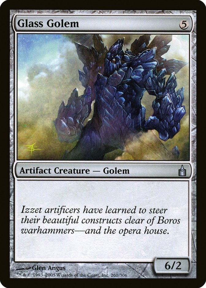 Glass Golem [Ravnica: City of Guilds] | I Want That Stuff Brandon