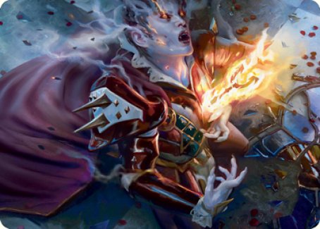 Flame-Blessed Bolt Art Card [Innistrad: Crimson Vow Art Series] | I Want That Stuff Brandon