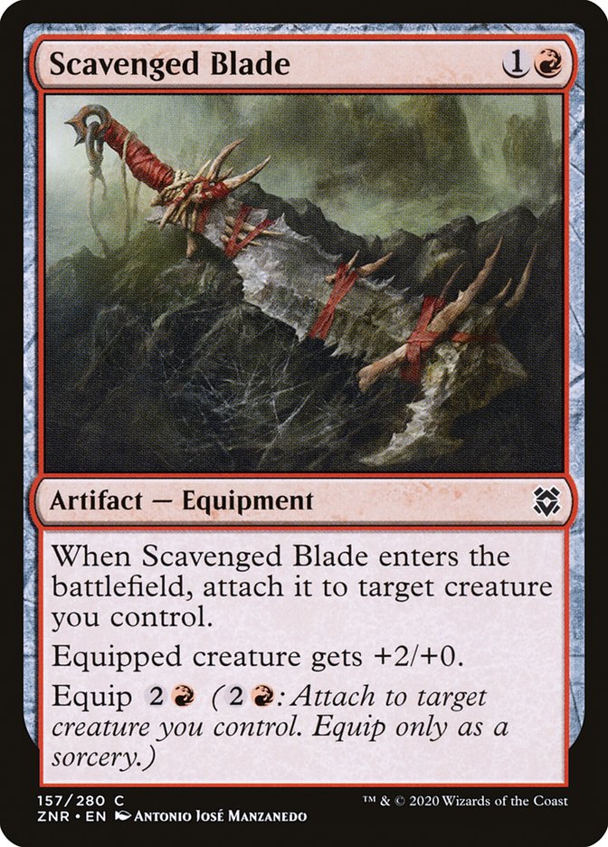 Scavenged Blade [Zendikar Rising] | I Want That Stuff Brandon