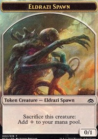 Eldrazi Spawn (002) // Eldrazi Double-Sided Token [Planechase Anthology Tokens] | I Want That Stuff Brandon