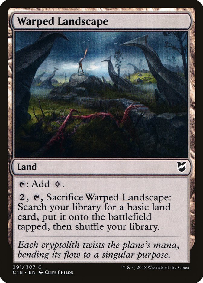 Warped Landscape [Commander 2018] | I Want That Stuff Brandon
