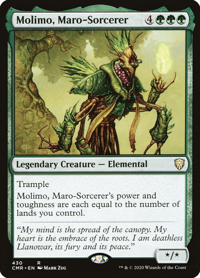 Molimo, Maro-Sorcerer [Commander Legends] | I Want That Stuff Brandon