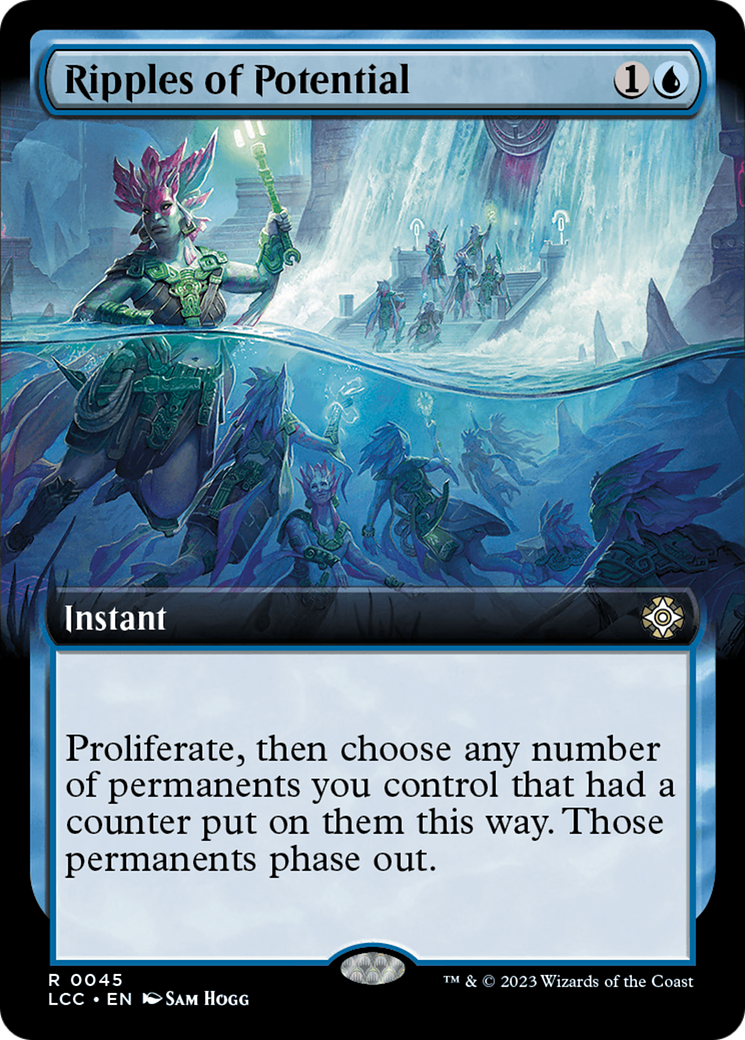 Ripples of Potential (Extended Art) [The Lost Caverns of Ixalan Commander] | I Want That Stuff Brandon