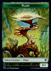 Illusion // Plant Double-Sided Token [Commander Legends Tokens] | I Want That Stuff Brandon