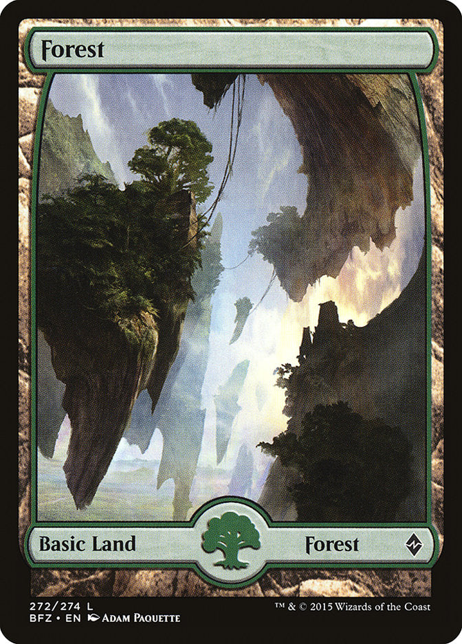 Forest (272) [Battle for Zendikar] | I Want That Stuff Brandon