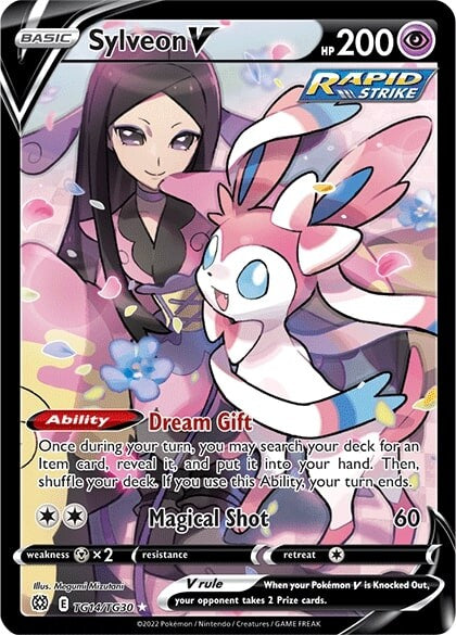 Sylveon V (TG14/TG30) [Sword & Shield: Brilliant Stars] | I Want That Stuff Brandon