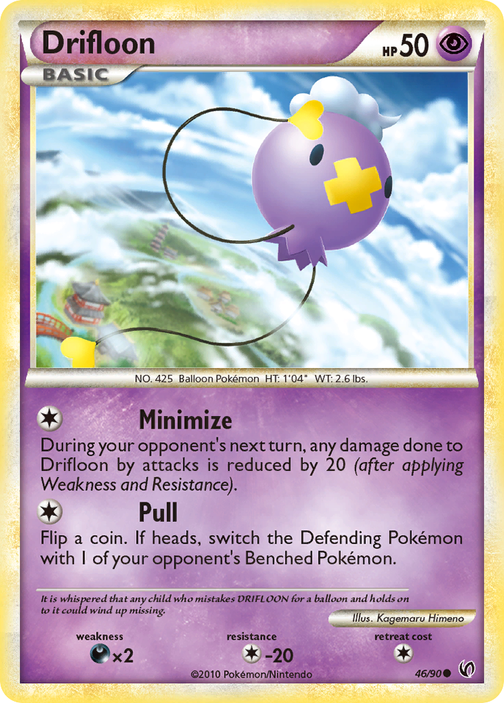 Drifloon (46/90) [HeartGold & SoulSilver: Undaunted] | I Want That Stuff Brandon