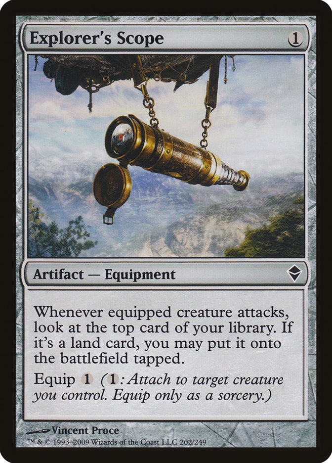 Explorer's Scope [Zendikar] | I Want That Stuff Brandon