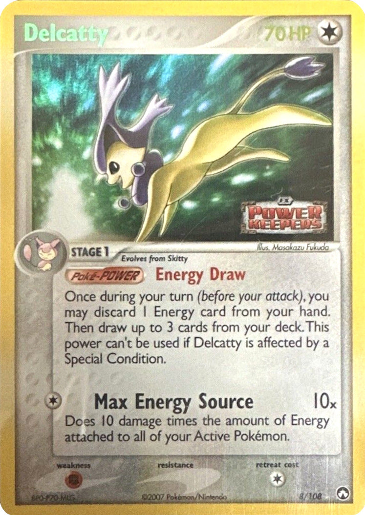 Delcatty (8/108) (Stamped) [EX: Power Keepers] | I Want That Stuff Brandon