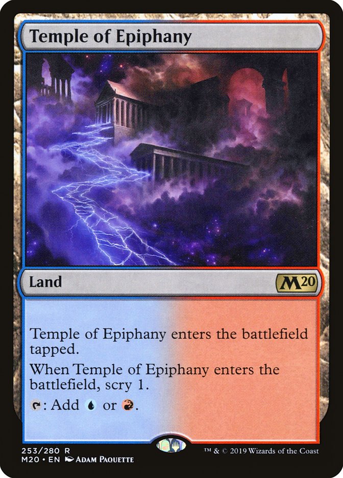 Temple of Epiphany [Core Set 2020] | I Want That Stuff Brandon