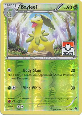 Bayleef (2/122) (League Promo) [XY: BREAKpoint] | I Want That Stuff Brandon
