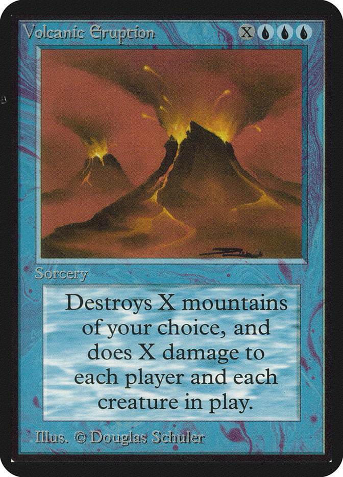 Volcanic Eruption [Alpha Edition] | I Want That Stuff Brandon