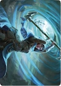 Sea Gate Stormcaller Art Card [Zendikar Rising Art Series] | I Want That Stuff Brandon