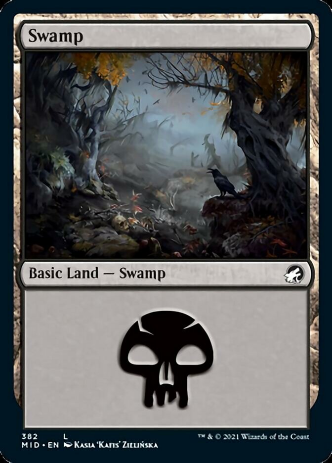 Swamp (382) [Innistrad: Midnight Hunt] | I Want That Stuff Brandon