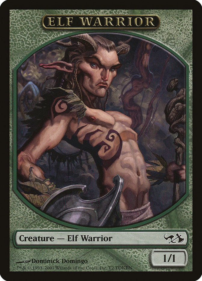 Elf Warrior Token [Duel Decks: Elves vs. Goblins Tokens] | I Want That Stuff Brandon