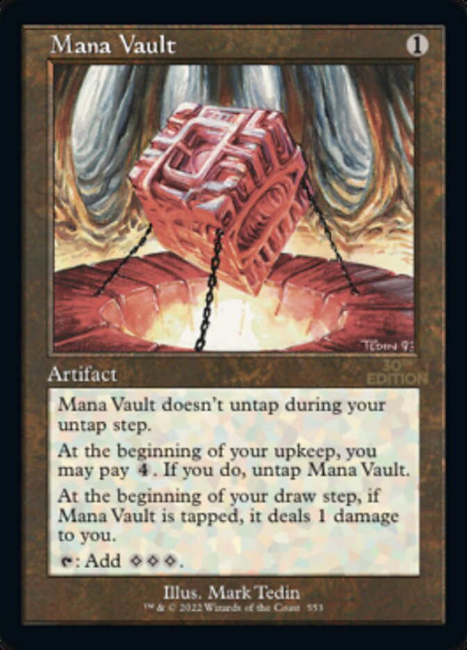 Mana Vault (Retro) [30th Anniversary Edition] | I Want That Stuff Brandon