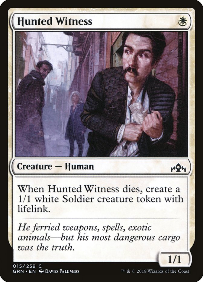 Hunted Witness [Guilds of Ravnica] | I Want That Stuff Brandon