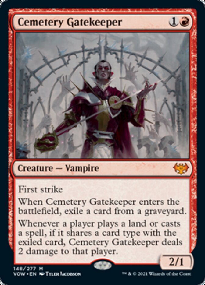 Cemetery Gatekeeper [Innistrad: Crimson Vow] | I Want That Stuff Brandon