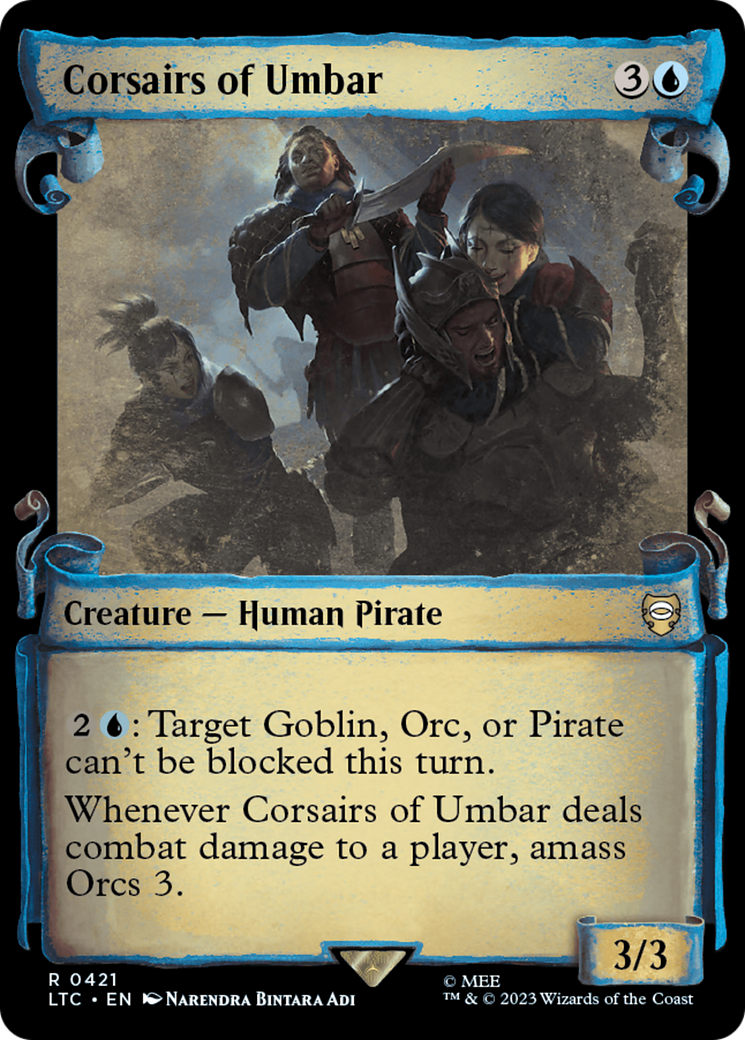 Corsairs of Umbar [The Lord of the Rings: Tales of Middle-Earth Commander Showcase Scrolls] | I Want That Stuff Brandon
