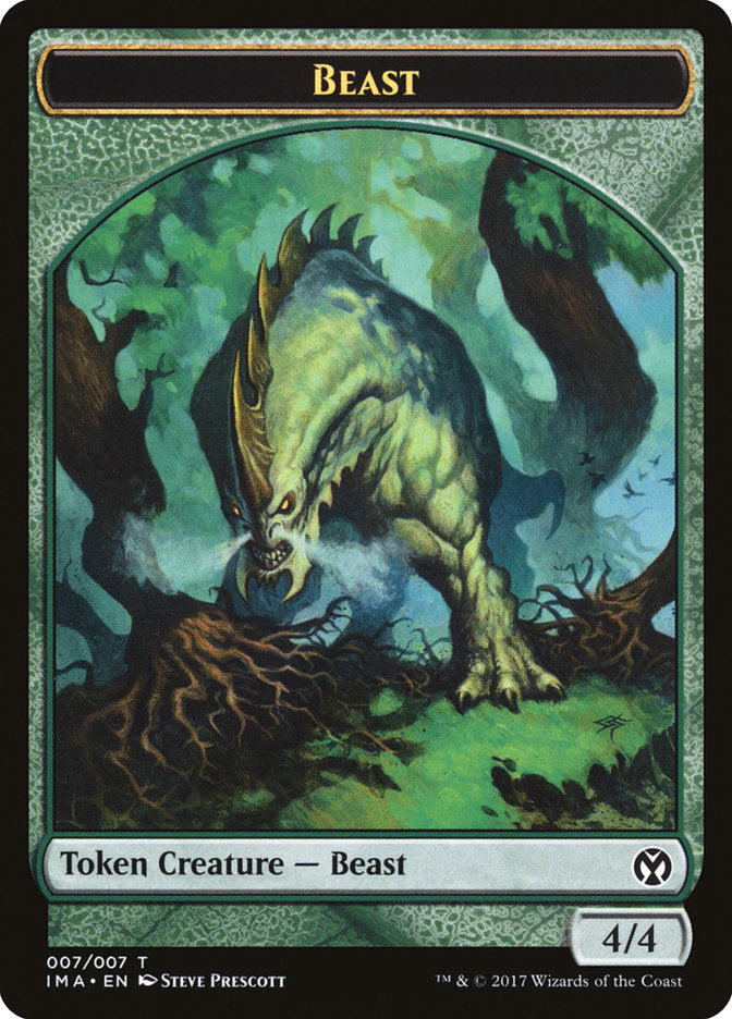 Beast Token [Iconic Masters Tokens] | I Want That Stuff Brandon