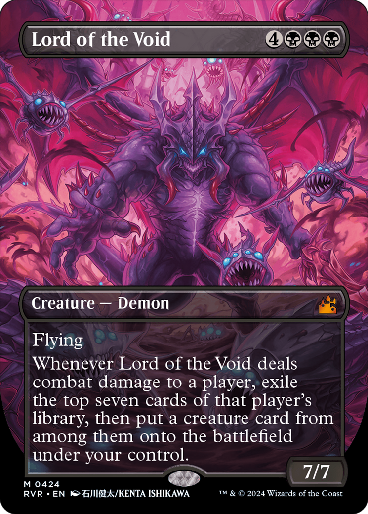 Lord of the Void (Anime Borderless) [Ravnica Remastered] | I Want That Stuff Brandon