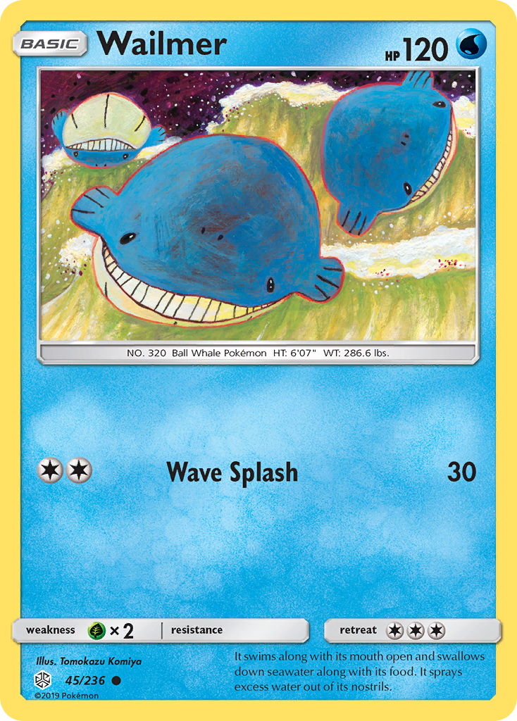 Wailmer (45/236) [Sun & Moon: Cosmic Eclipse] | I Want That Stuff Brandon