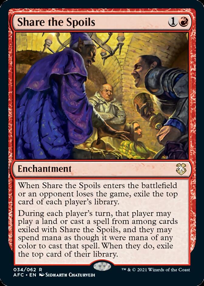 Share the Spoils [Dungeons & Dragons: Adventures in the Forgotten Realms Commander] | I Want That Stuff Brandon