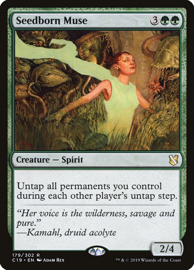 Seedborn Muse [Commander 2019] | I Want That Stuff Brandon