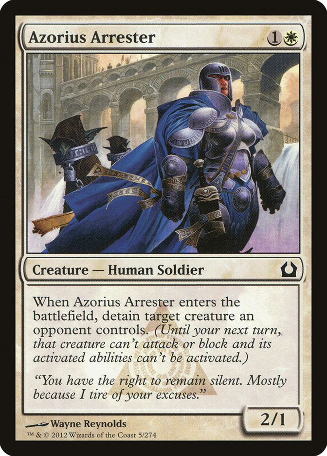 Azorius Arrester [Return to Ravnica] | I Want That Stuff Brandon