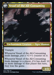 Hidetsugu Consumes All // Vessel of the All-Consuming [Kamigawa: Neon Dynasty Prerelease Promos] | I Want That Stuff Brandon