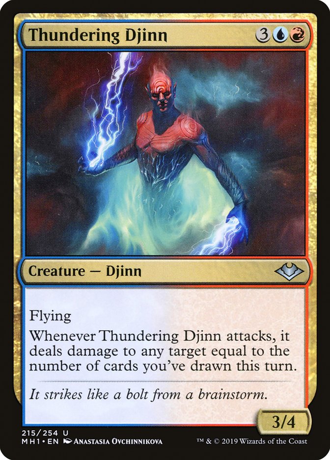 Thundering Djinn [Modern Horizons] | I Want That Stuff Brandon