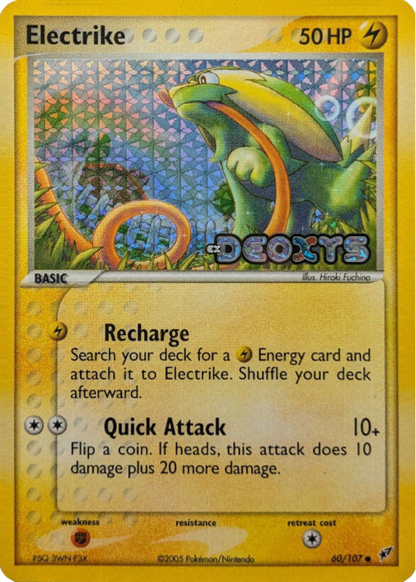 Electrike (60/107) (Stamped) [EX: Deoxys] | I Want That Stuff Brandon