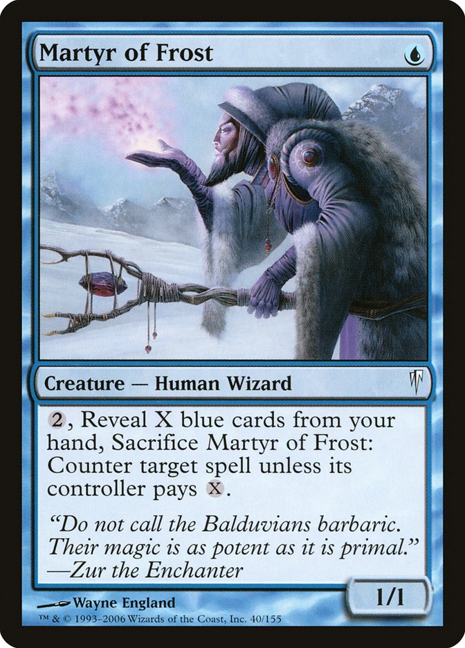 Martyr of Frost [Coldsnap] | I Want That Stuff Brandon