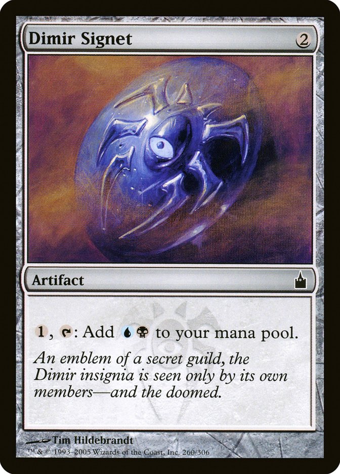 Dimir Signet [Ravnica: City of Guilds] | I Want That Stuff Brandon