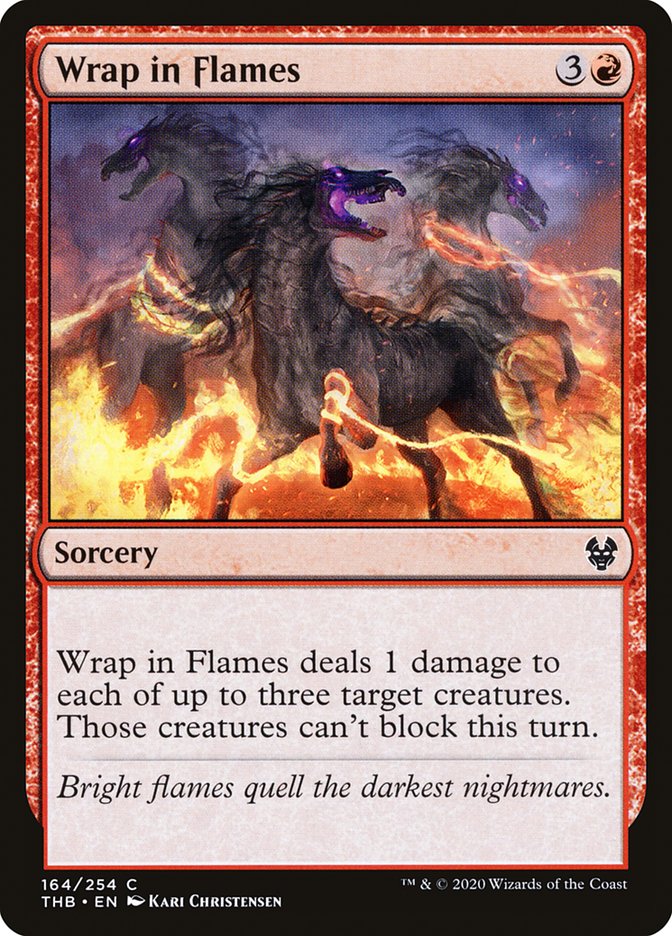 Wrap in Flames [Theros Beyond Death] | I Want That Stuff Brandon