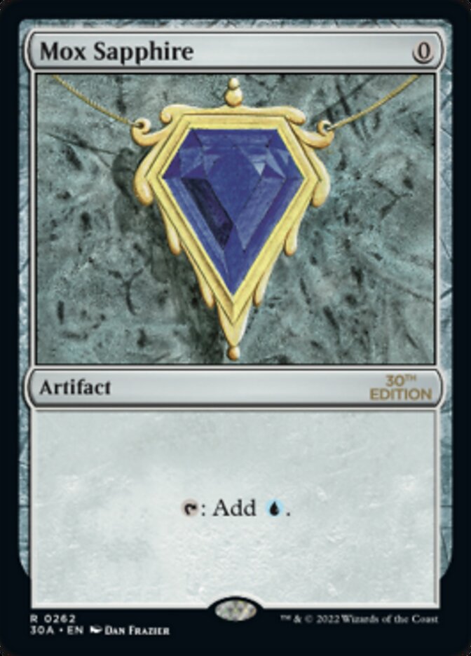 Mox Sapphire [30th Anniversary Edition] | I Want That Stuff Brandon