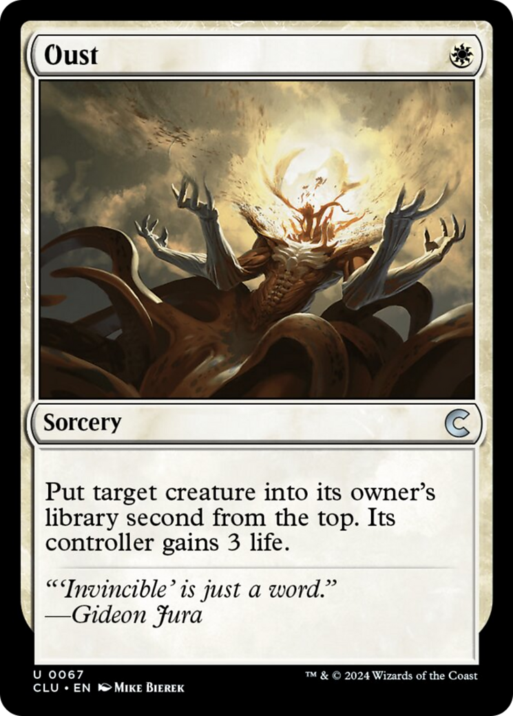 Oust [Ravnica: Clue Edition] | I Want That Stuff Brandon