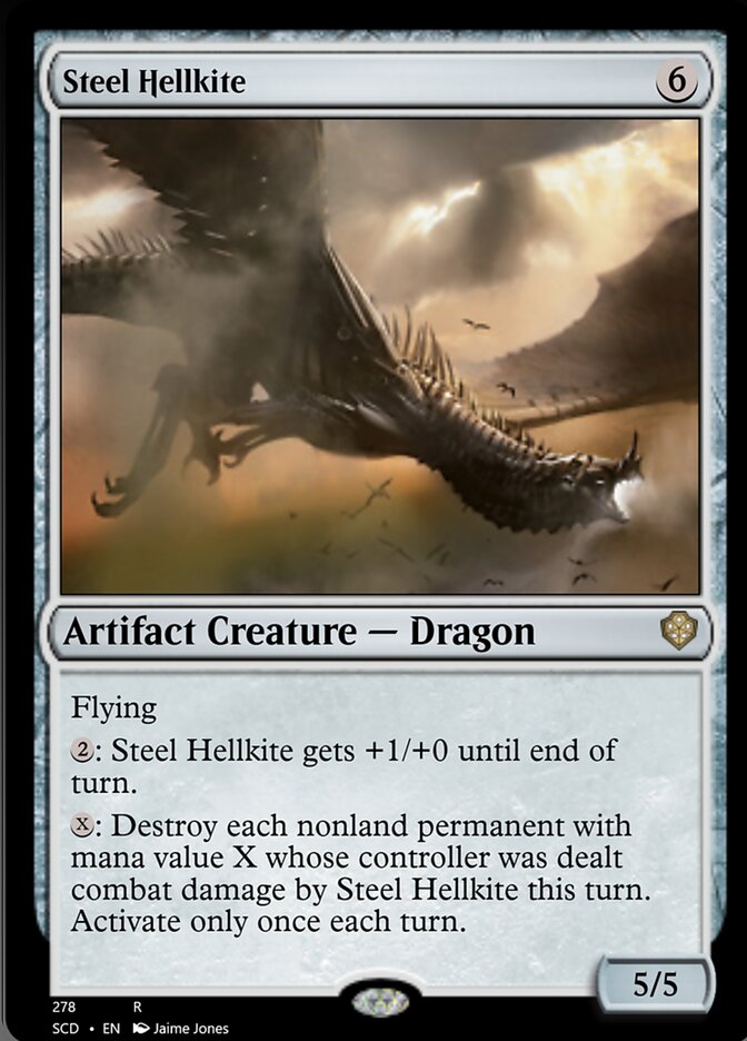 Steel Hellkite [Starter Commander Decks] | I Want That Stuff Brandon
