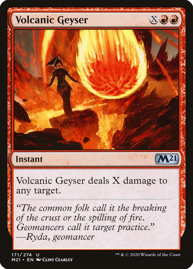 Volcanic Geyser [Core Set 2021] | I Want That Stuff Brandon