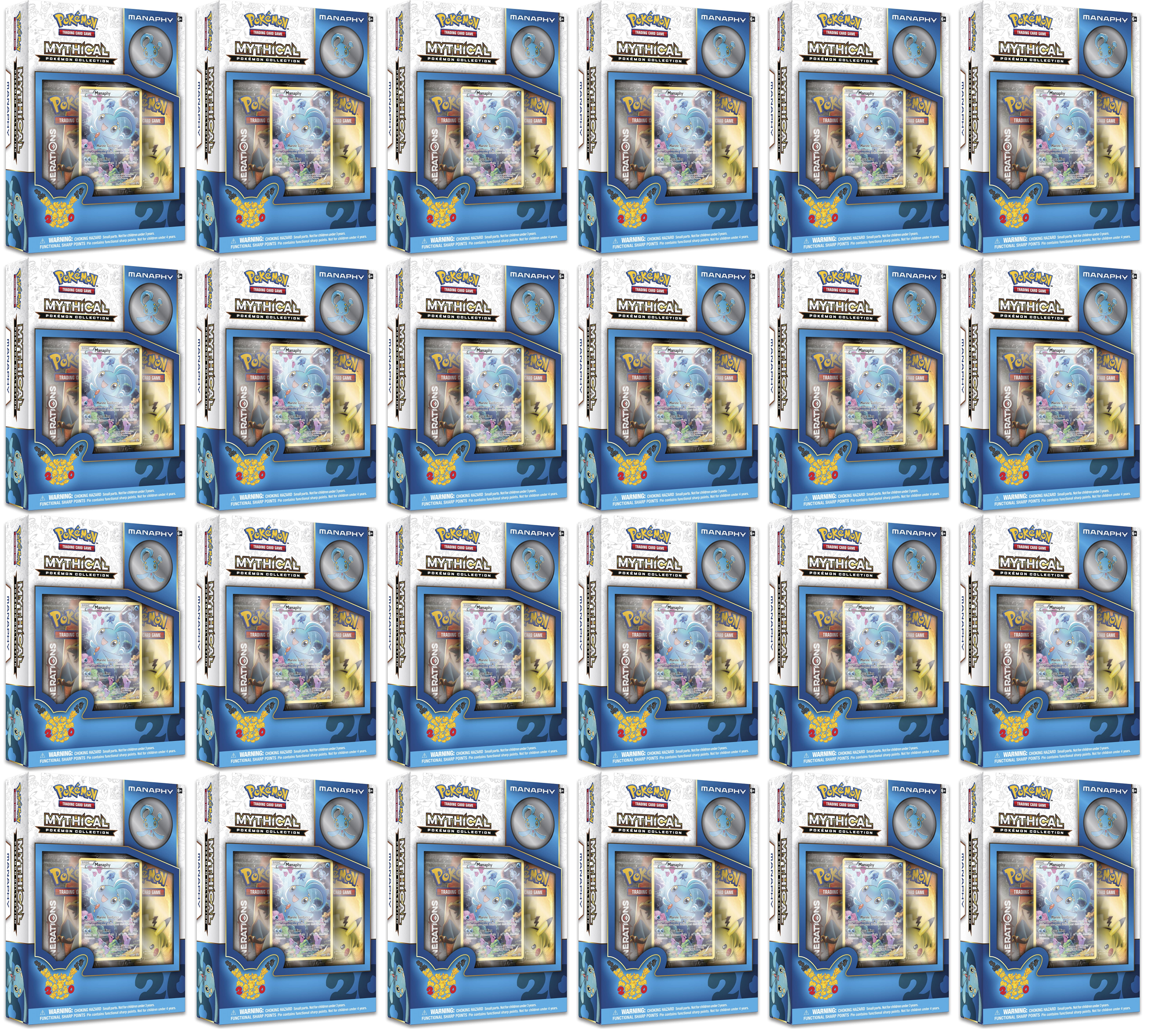 Generations - Mythical Pokemon Collection Case (Manaphy) | I Want That Stuff Brandon