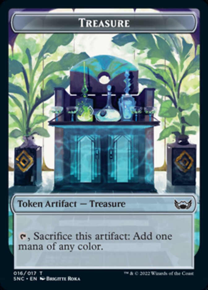 Treasure Token (016) [Streets of New Capenna Tokens] | I Want That Stuff Brandon