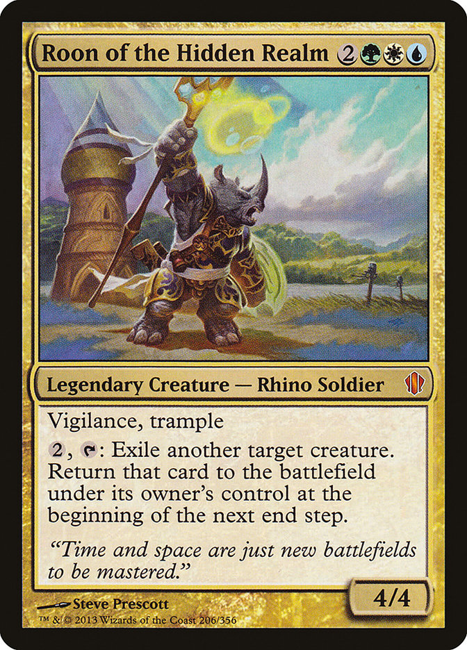 Roon of the Hidden Realm [Commander 2013] | I Want That Stuff Brandon