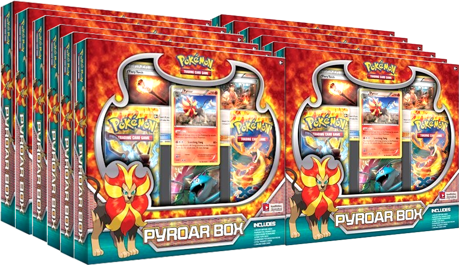 XY: Flashfire - Pyroar Box Case | I Want That Stuff Brandon