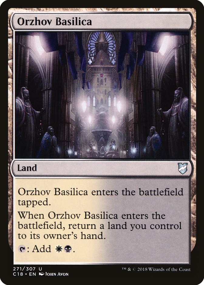 Orzhov Basilica [Commander 2018] | I Want That Stuff Brandon