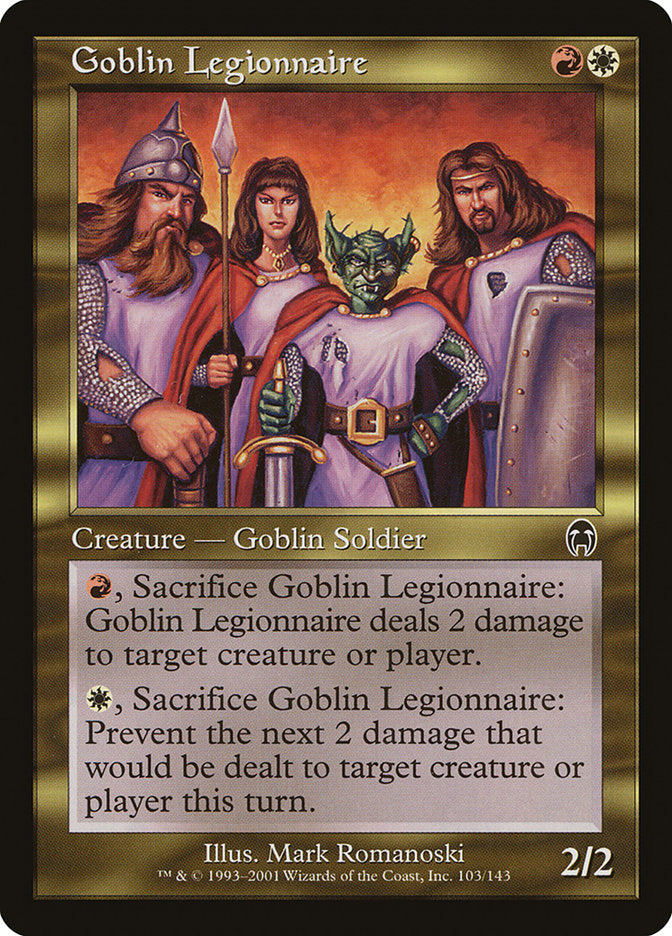 Goblin Legionnaire [Apocalypse] | I Want That Stuff Brandon