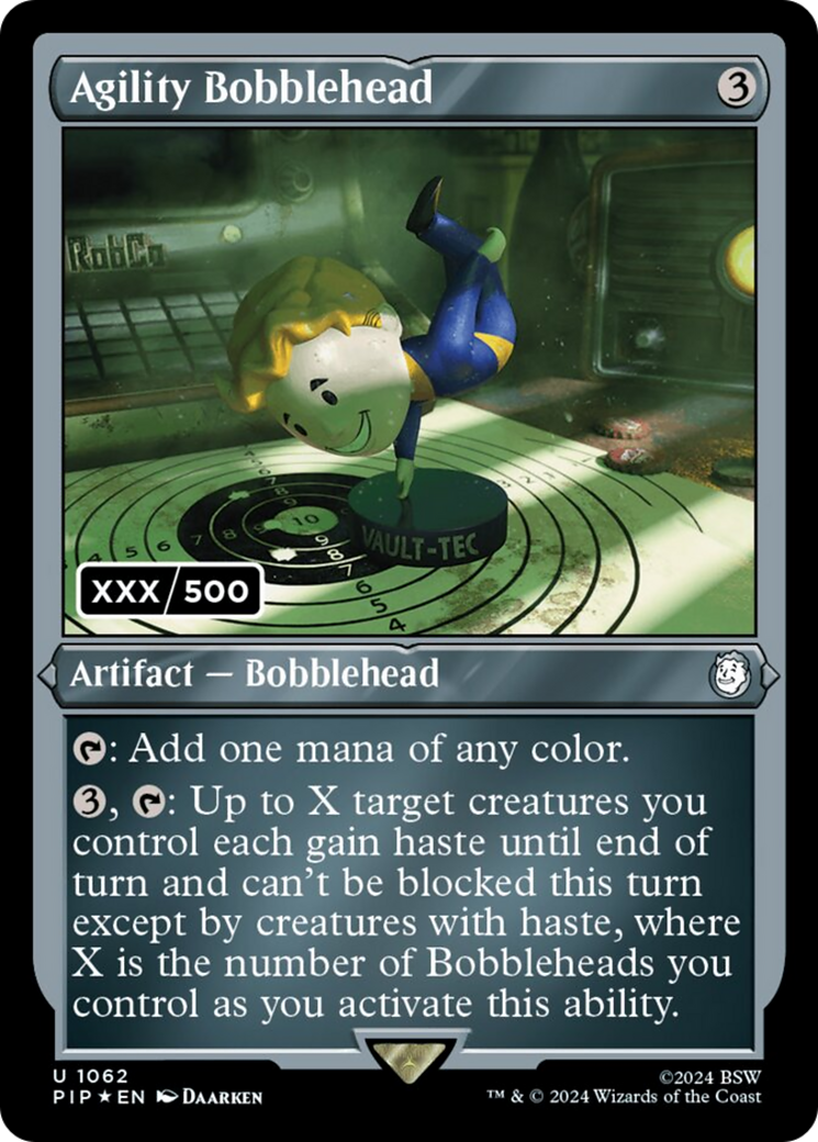 Agility Bobblehead (Serial Numbered) [Fallout] | I Want That Stuff Brandon