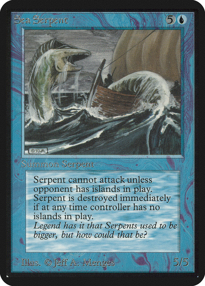 Sea Serpent [Alpha Edition] | I Want That Stuff Brandon