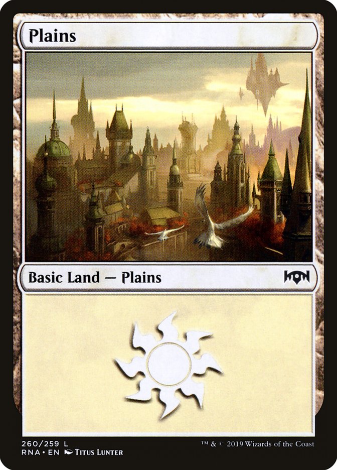 Plains (260) [Ravnica Allegiance] | I Want That Stuff Brandon